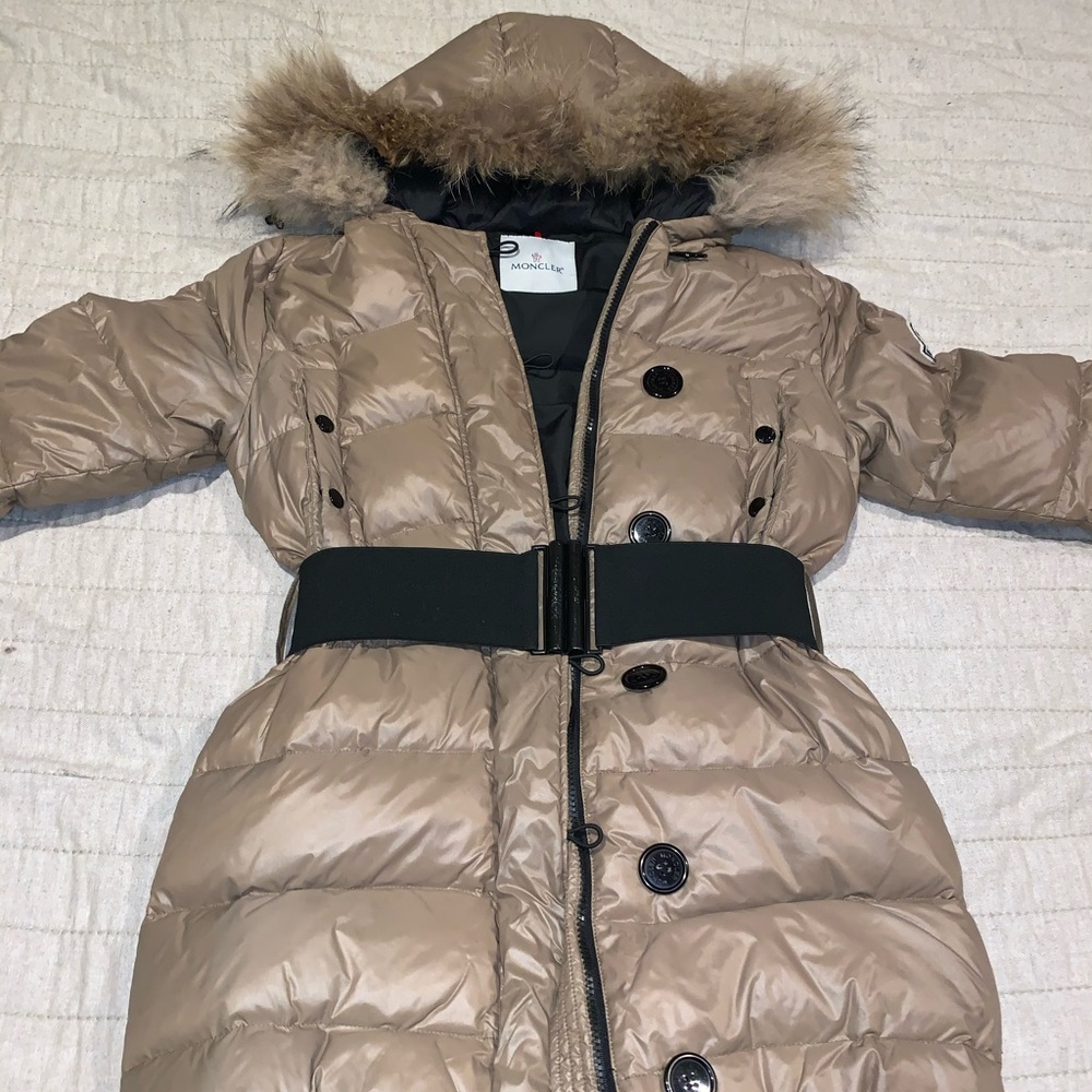 Moncler Clion Belted Puffer Jacket